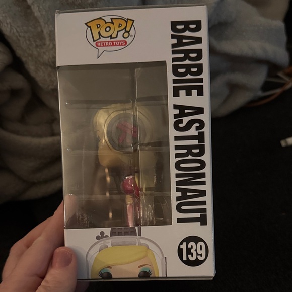 Funko Barbie Astronaut Pop Vinyl Figure - Pink and White - Picture 3 of 5